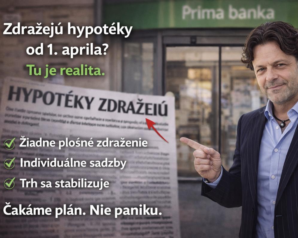 Zdražejú hypotéky? Čo je realita a čo je len titulok
